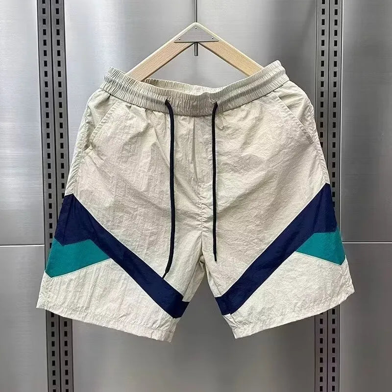 Baggy Jeans Denim Shorts Man Boxing Shorts Men's Clothing Jorts Maccabi Haifa Loose Luxury Brands Man Clothes Y2k