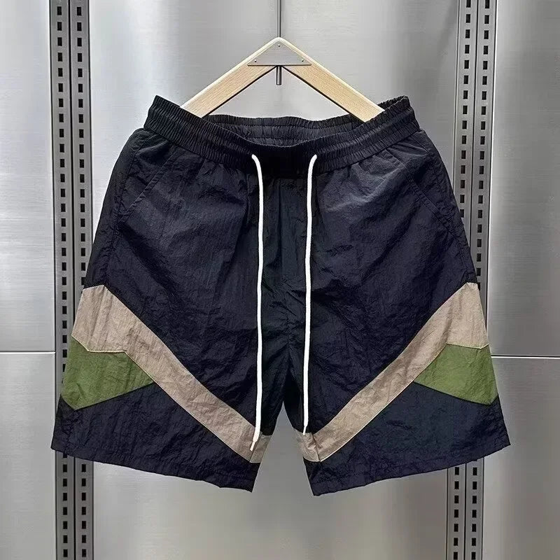 Baggy Jeans Denim Shorts Man Boxing Shorts Men's Clothing Jorts Maccabi Haifa Loose Luxury Brands Man Clothes Y2k