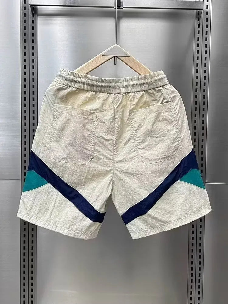 Baggy Jeans Denim Shorts Man Boxing Shorts Men's Clothing Jorts Maccabi Haifa Loose Luxury Brands Man Clothes Y2k