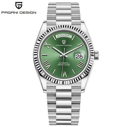 PAGANI DESIGN New Luxury Automatic Watch For Men Mechanical Wristwatch Sapphire crystal waterproof Stainless steel Men Watch