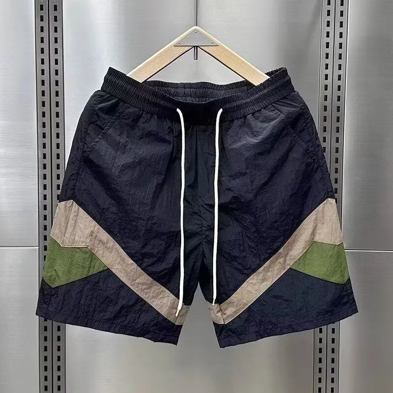 Baggy Jeans Denim Shorts Man Boxing Shorts Men's Clothing Jorts Maccabi Haifa Loose Luxury Brands Man Clothes Y2k