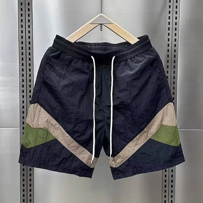 Baggy Jeans Denim Shorts Man Boxing Shorts Men's Clothing Jorts Maccabi Haifa Loose Luxury Brands Man Clothes Y2k