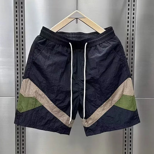 Baggy Jeans Denim Shorts Man Boxing Shorts Men's Clothing Jorts Maccabi Haifa Loose Luxury Brands Man Clothes Y2k